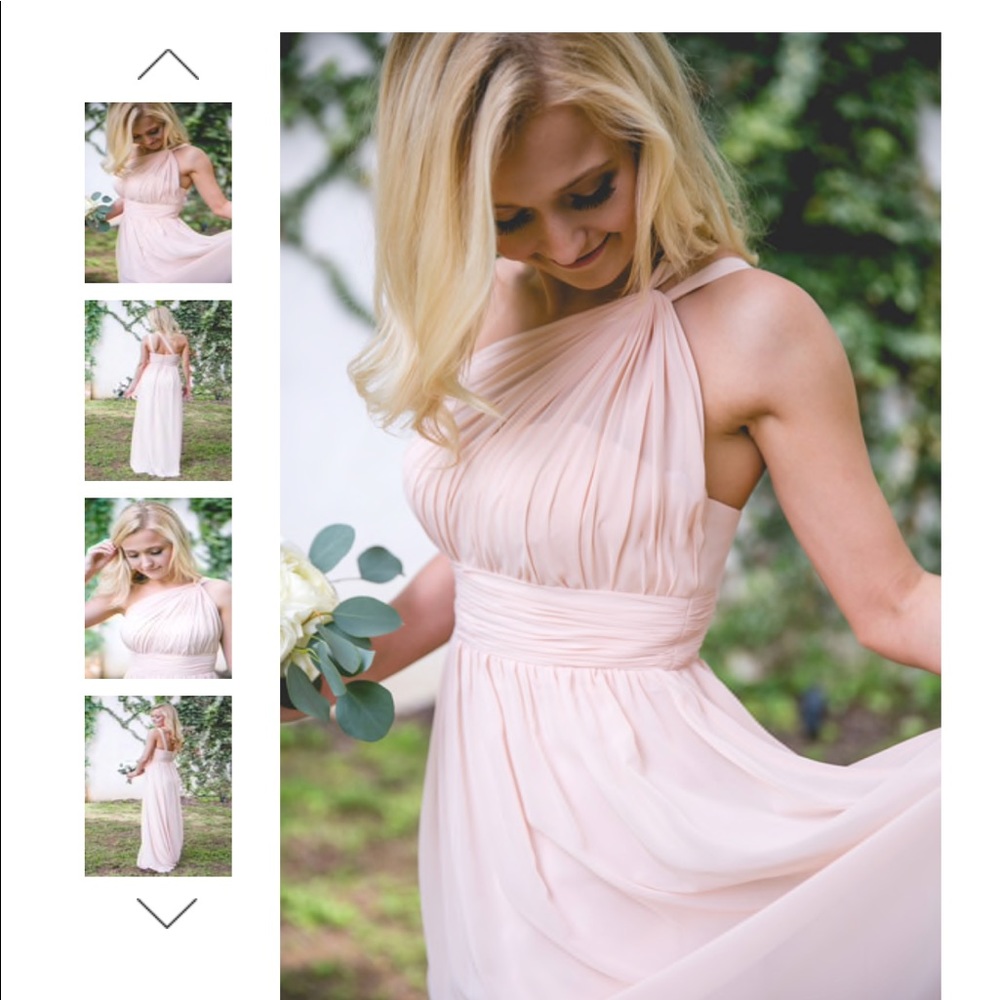 NWT Revelry Bridesmaid Dress-Brooklyn Chiffon